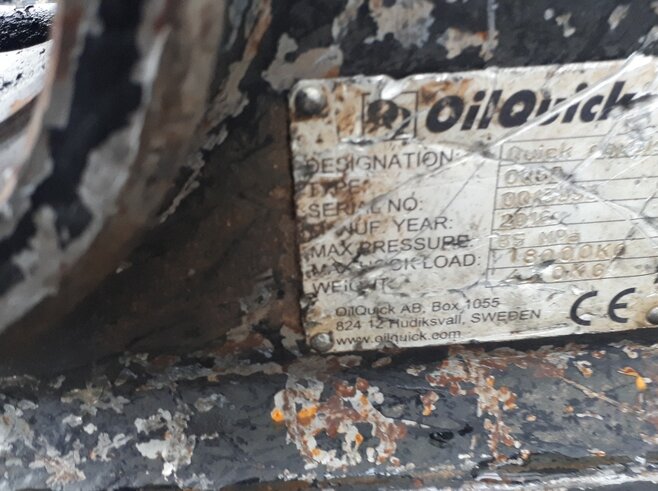 OilQuick Vollhydr. Schnellwechsler OQ80