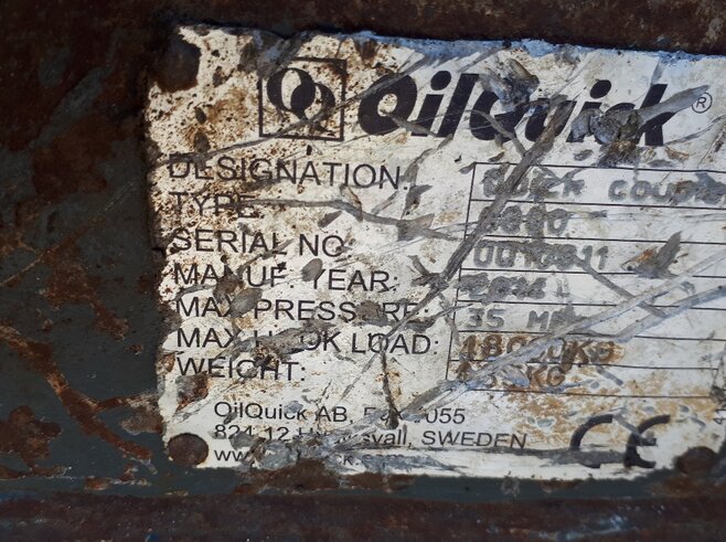 OilQuick Vollhydr. Schnellwechsler OQ80