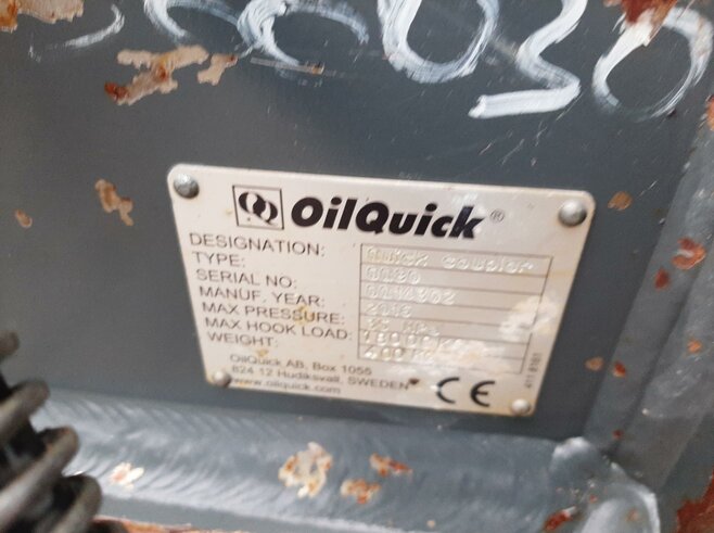 OilQuick Vollhydr. Schnellwechsler