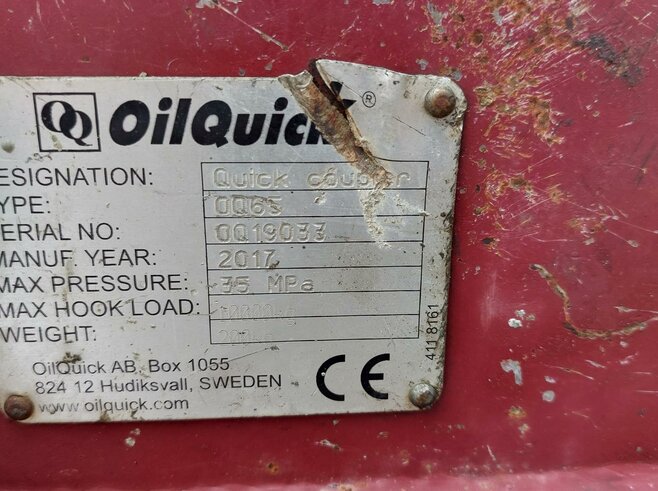 OilQuick Vollhydr. Schnellwechsler OQ65