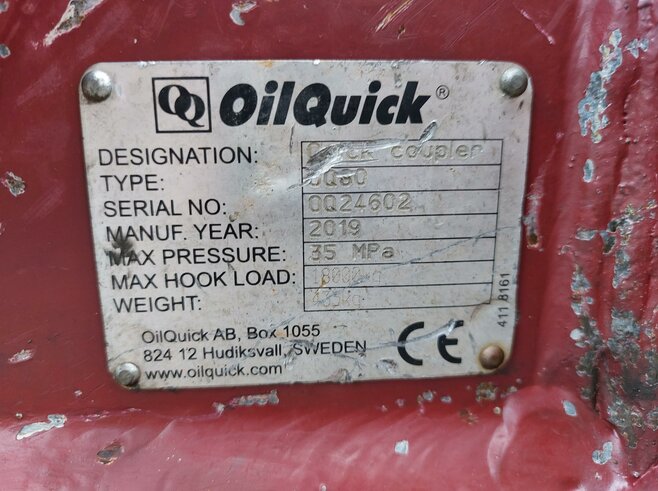 OilQuick Vollhydr. Schnellwechsler OQ80