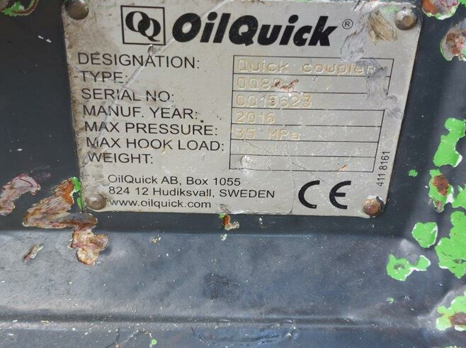 OilQuick Vollhydr. Schnellwechsler OQ80