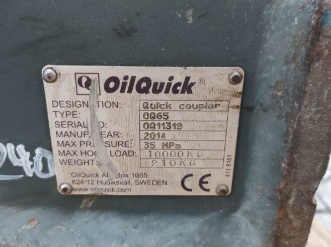 OilQuick Vollhydr. Schnellwechsler OQ65