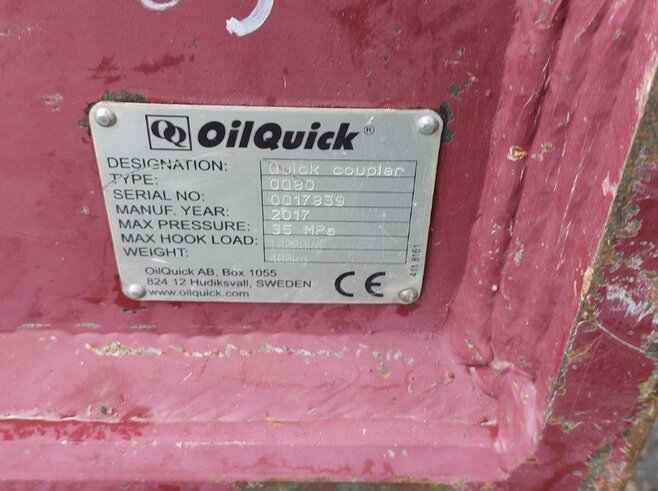 OilQuick  Vollhydr. Schnellwechsler OQ80