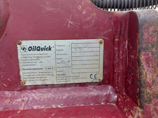 OilQuick Vollhydr. Schnellwechsler OQ70-55