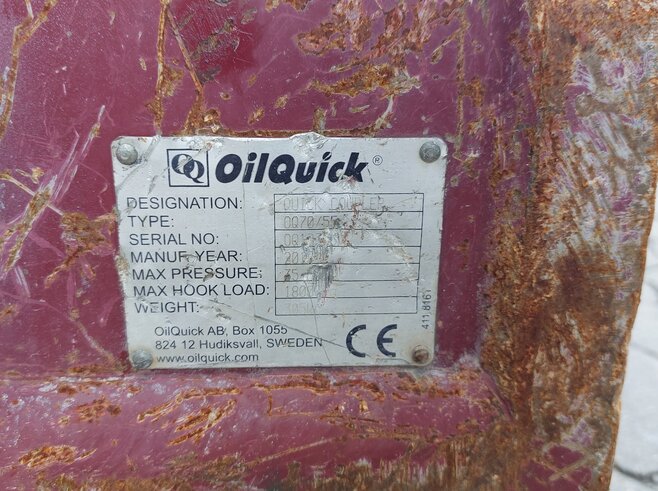 OilQuick Vollhydr. Schnellwechsler OQ70-55