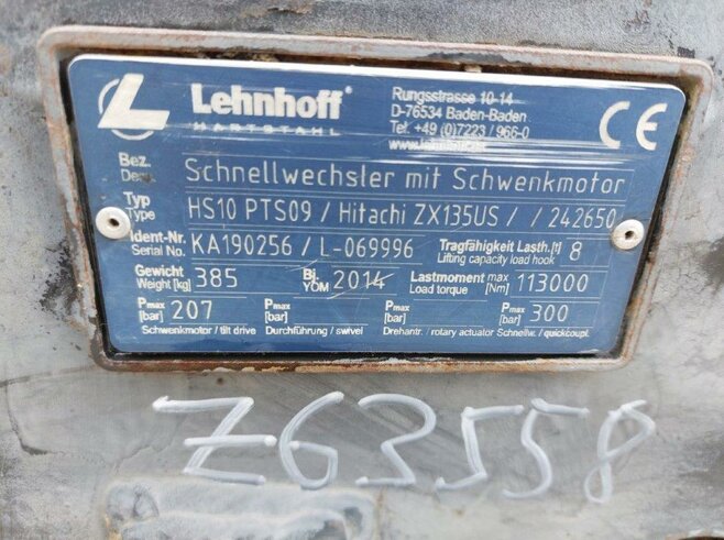Lehnhoff Schwenkmotor PTS10/HS10