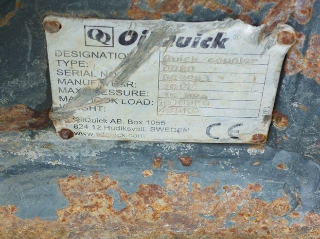 OilQuick Vollhydr. Schnellwechsler OQ80