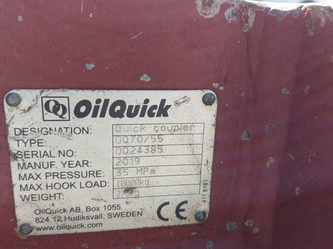 OilQuick Vollhydr. Schnellwechsler OQ70-55