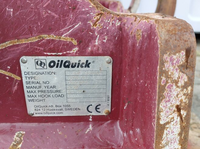 OilQuick Vollhydr. Schnellwechsler OQ70-55