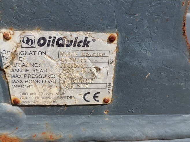 OilQuick Vollhydr. Schnellwechsler OQ70-55