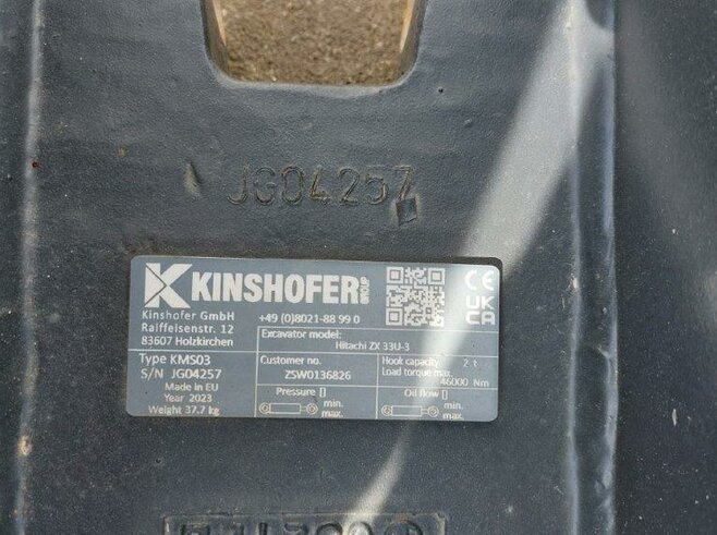 Kinshofer mech. Schnellwechsler MS03