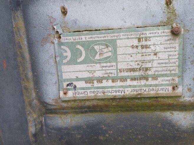 Kaiser Schnellwechsler Volvo L150-180