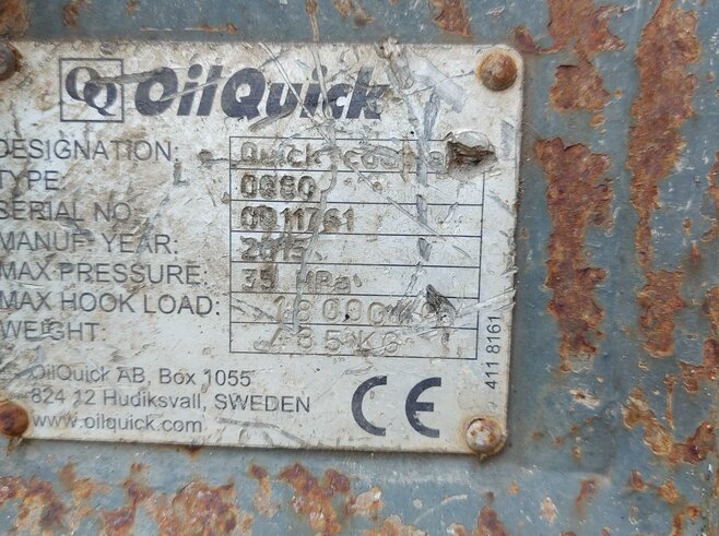 OilQuick Vollhydr. Schnellwechsler OQ80