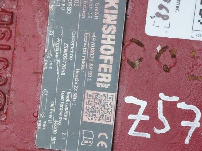 Kinshofer Mech. Schnellwechsler MS03