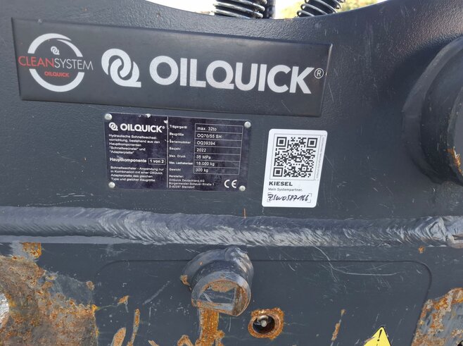 OilQuick Vollhydr. Schnellwechsler OQ70-55