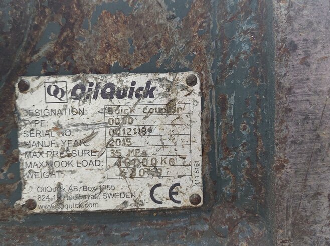 OilQuick Vollhydr. Schnellwechsler OQ80