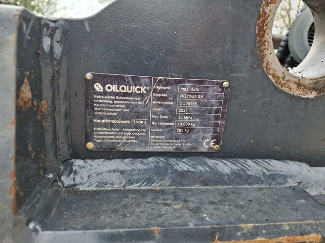 OilQuick Vollhydr. Schnellwechsler OQ70-55