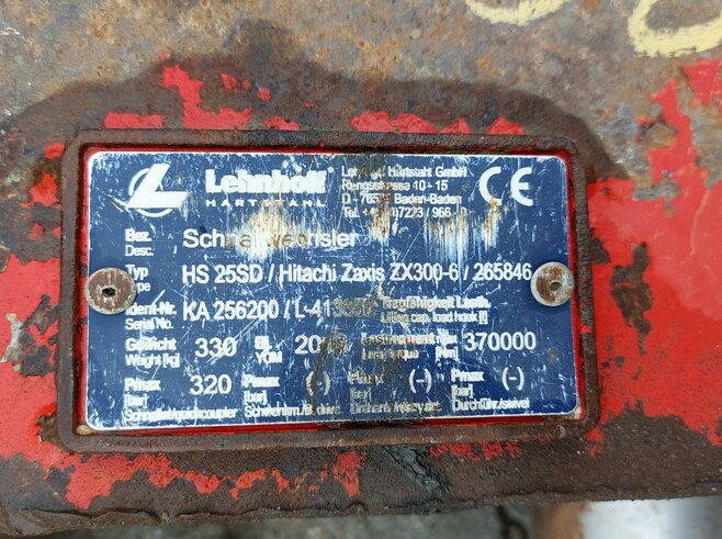 Lehnhoff Schnellwechsler HS25