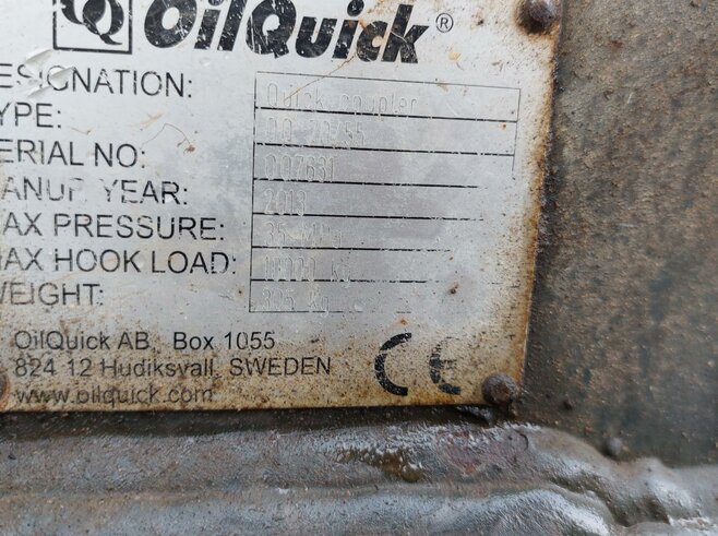 OilQuick Vollhydr. Schnellwechsler OQ70-55