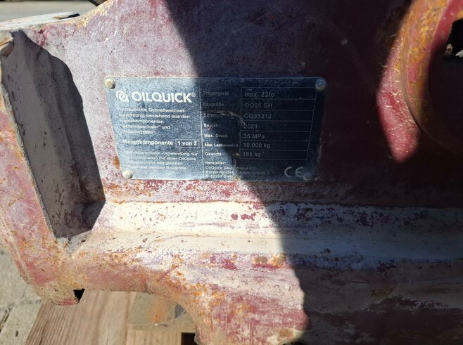 OilQuick Vollhydr. Schnellwechsler OQ65