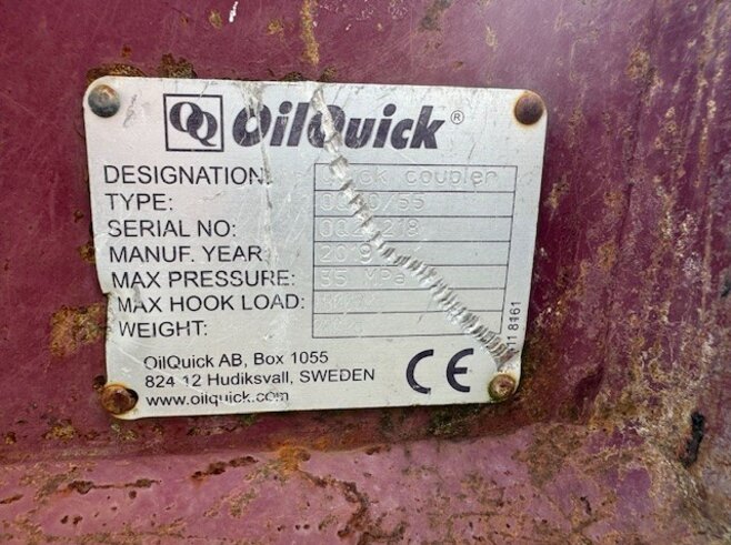 OilQuick vollhydr. Schnellwechsler OQ70-55