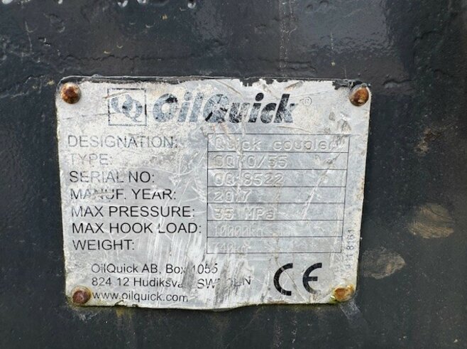 OilQuick vollhydr. Schnellwechsler OQ70-55