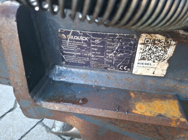 OilQuick Vollhydr. Schnellwechsler OQ70-55