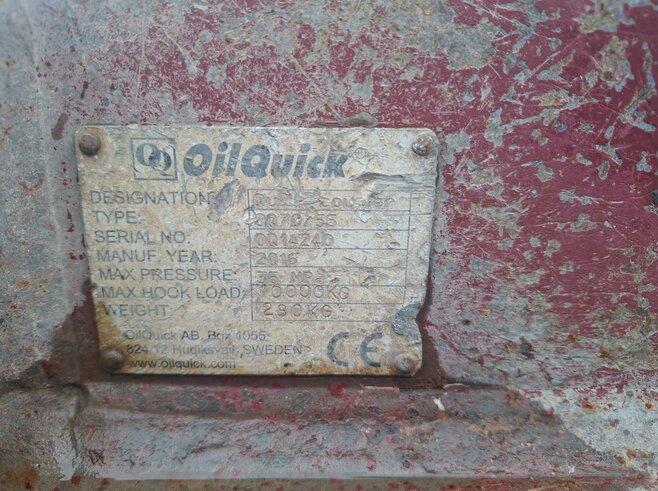 OilQuick Vollhydr. Schnellwechsler OQ70-55