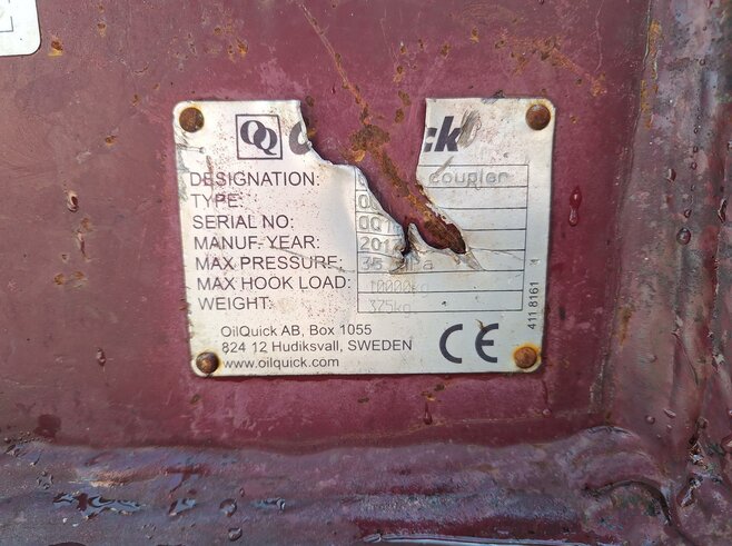 OilQuick Vollhydr. Schnellwechsler OQ80