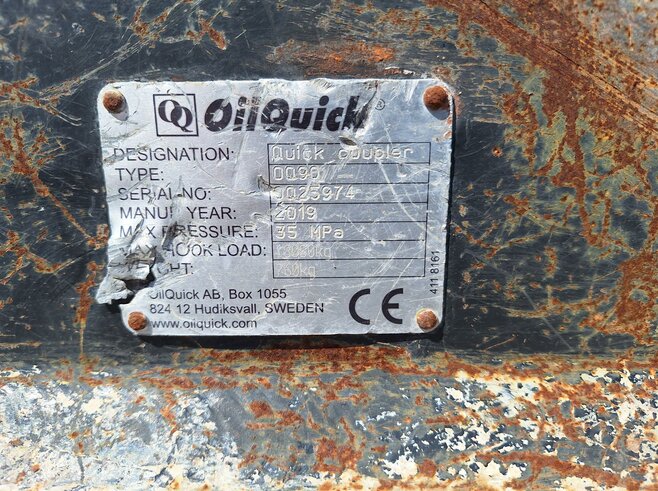 OilQuick Vollhydr. Schnellwechsler OQ90