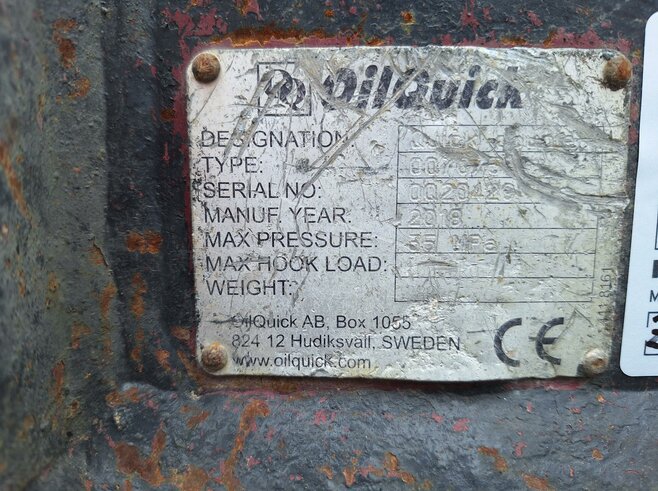 OilQuick Vollhydr. Schnellwechsler OQ70-55