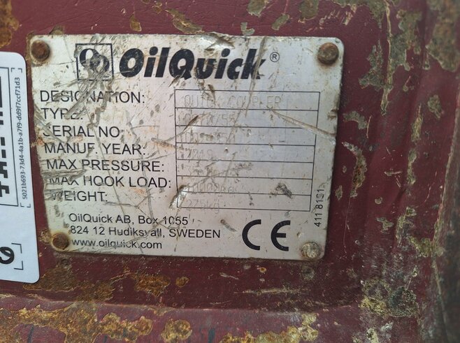 OilQuick Vollhydr. Schnellwechsler OQ70-55