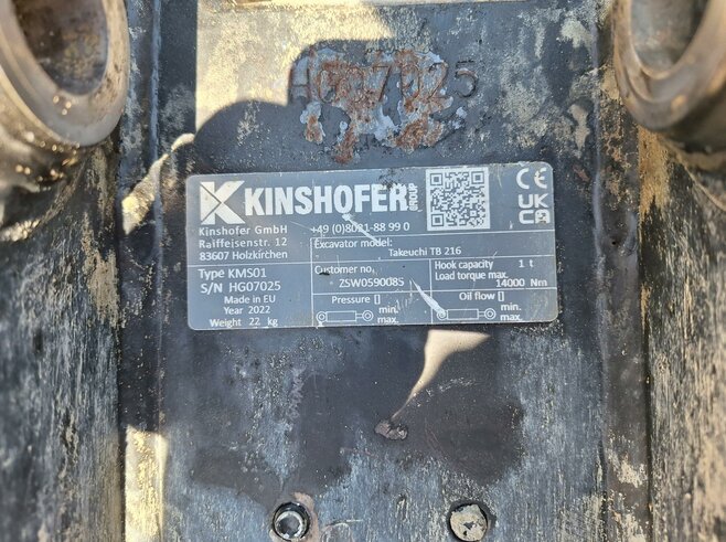 Kinshofer Mech. Schnellwechsler MS01