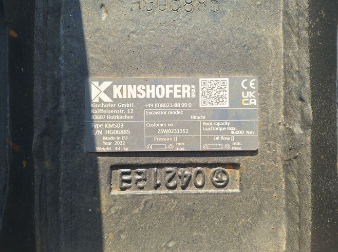 Kinshofer, mech. Schnellwechsler
