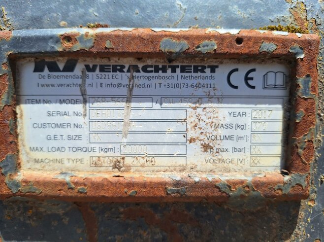 Verachtert Mech. Schnellwechsler CW45S