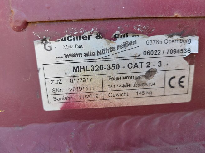 Schraubadapter Fuchs MHL320-350