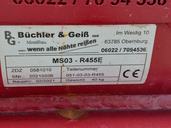 Büchler&Geiss Schraubadapter MS03