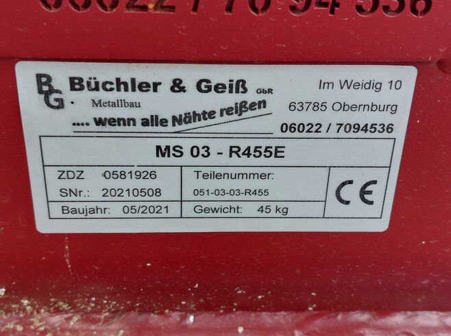 Büchler&Geiss Schraubadapter MS03