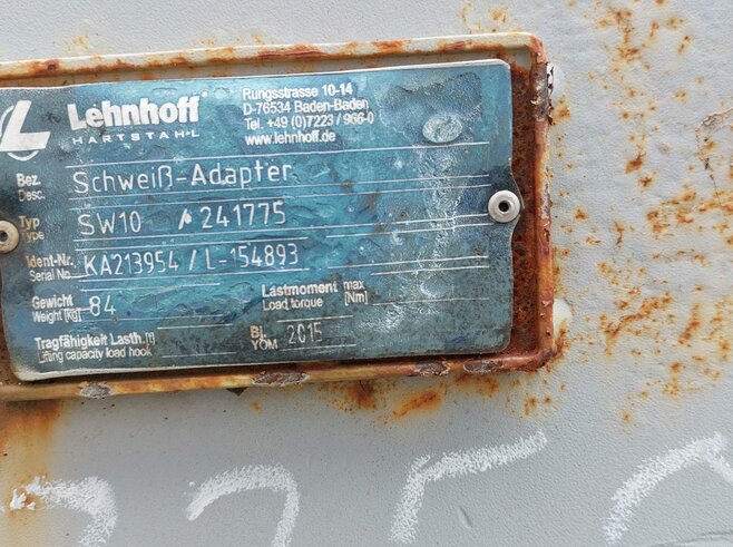 Lehnhoff Schraubadapter MS10, Borhbild HD800