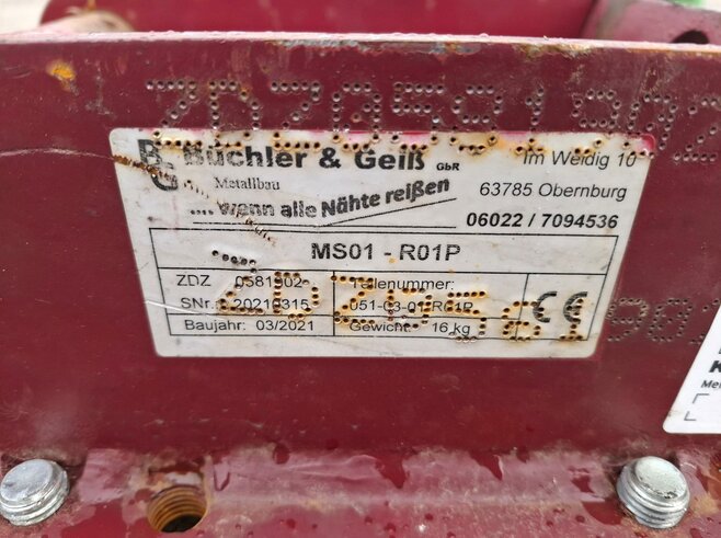 Büchler&Geiss Schraubadapter MS01