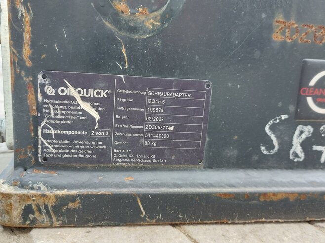 OilQuick Schraubadapter OQ45-5