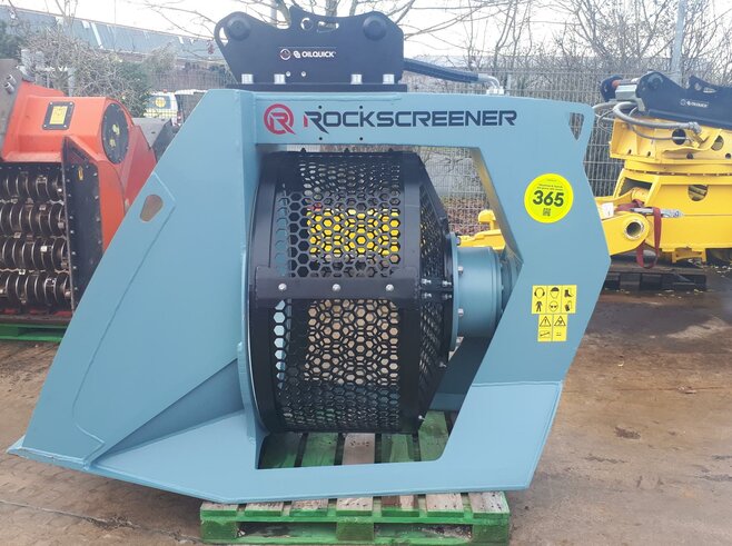 Rockwheel Screener, Sieblöffel RS1200, OQ65