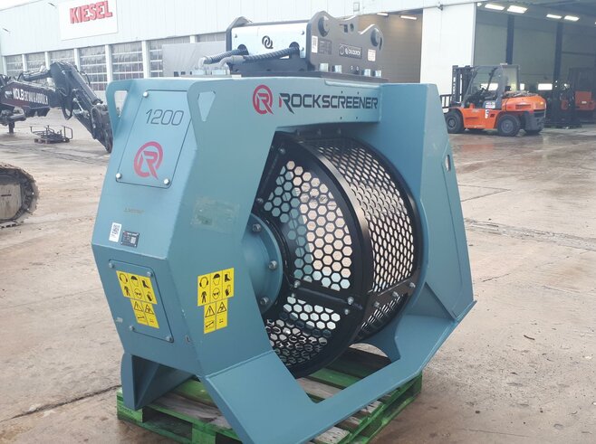 Rockwheel Screener, Sieblöffel RS1200, OQ65