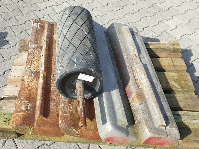 Rubbel Master RM100GO, Siebbeläge / Ersatzteile