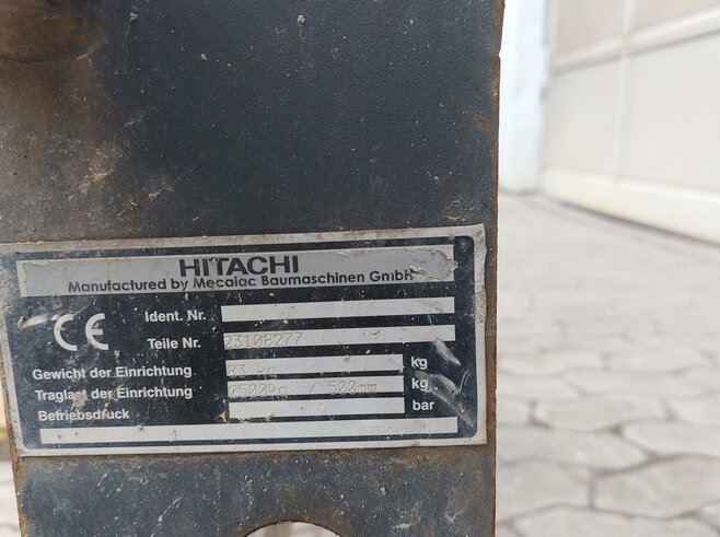 Hitachi Palettengabel 1100mm