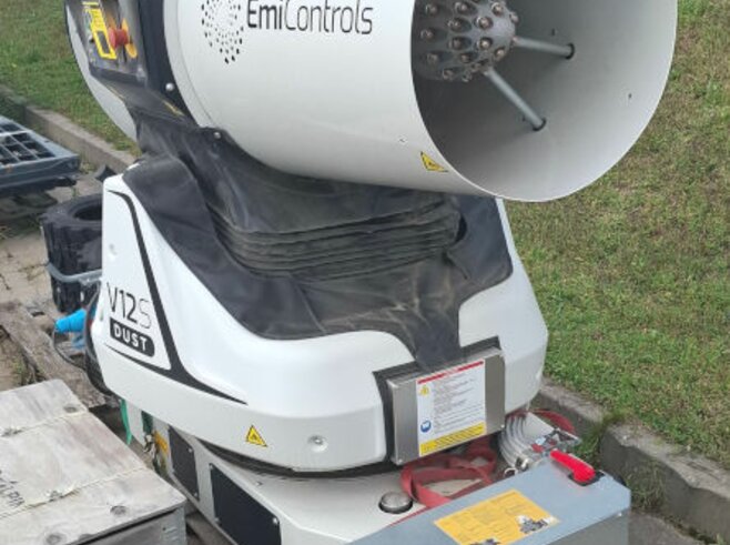 Emicontrols V12s Staubbindemaschine