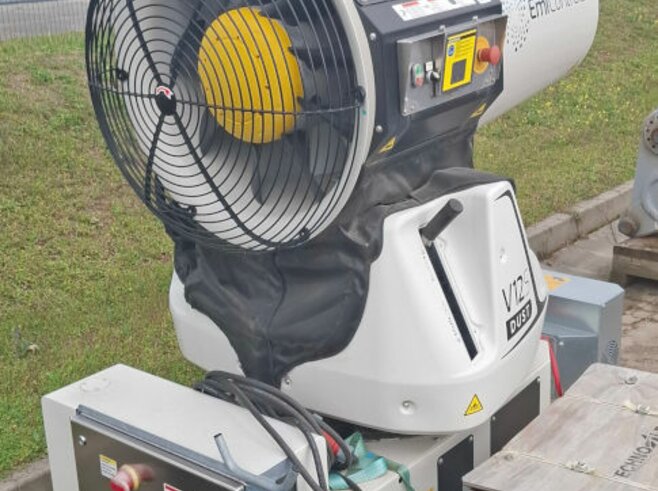 Emicontrols V12s Staubbindemaschine