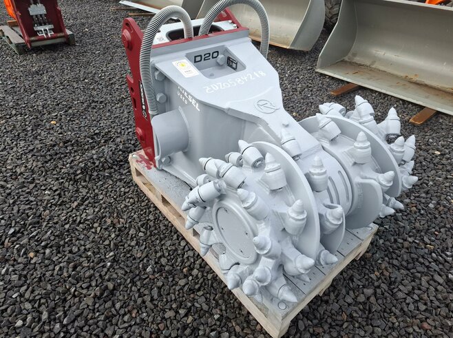 Rockwheel Anbaufräse D20