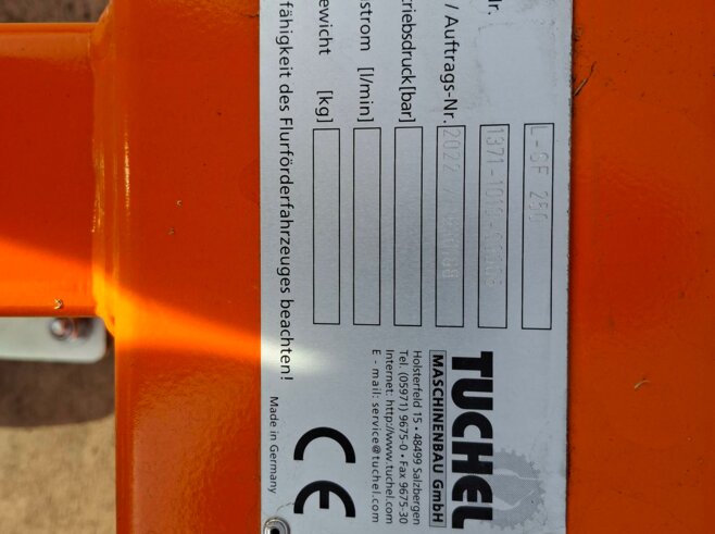 Tuchel Schneeräumschild L-SF-2500